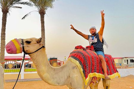 Private Morning Desert Safari With Sandboarding and Camel Ride