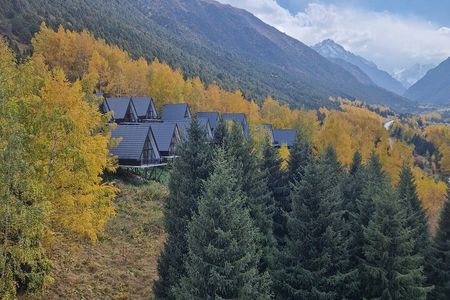 National park Ala-Archa & Chunkurchak ski base resort 