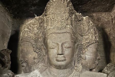 Elephanta Caves Exploration: Guided Tour with Ferry Experience