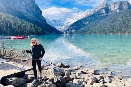 Lake Louise, Moraine Lake, Lake Minnewanka & Johnston Canyon Tour