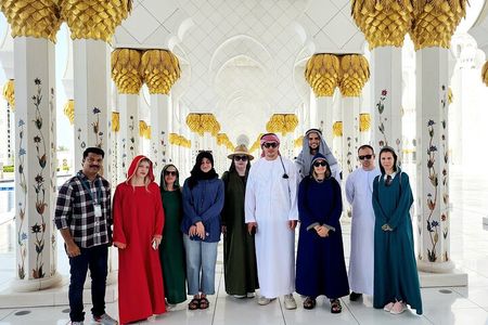 Combo Tour: Grand Mosque Visit & Dubai Desert Safari Experience