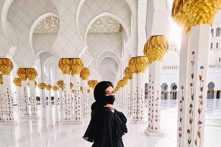 Premium Half Day Abu Dhabi Grand Mosque Tour from Dubai