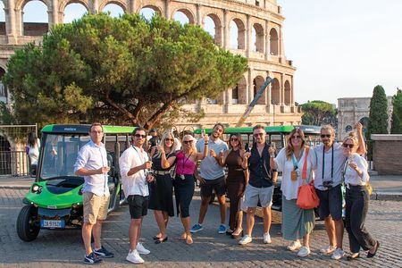 City Highlights Golf Cart Tour in Rome