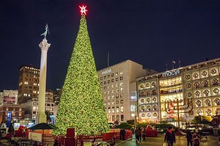 San Francisco Holiday Lights Tour by Open-top Bus with Live Guide