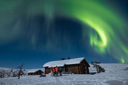 Private Group: Northern Lights Hunt 4x4 SUV with Aurora guarantee