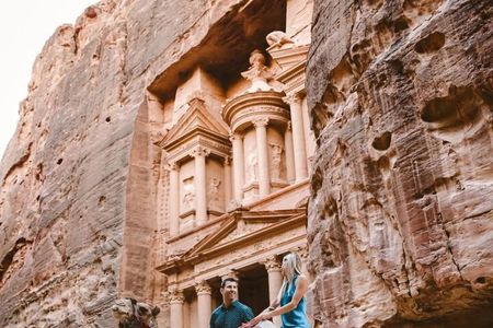  Full Day Petra and Wadi Rum Private Guided Tour