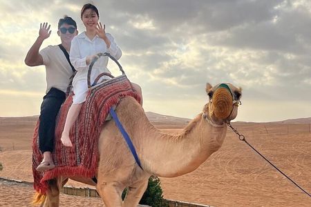 Private Morning Desert Safari With Camel Ride