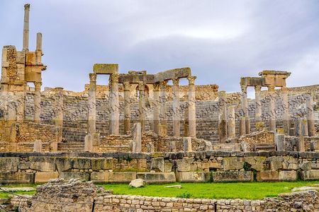 Full Day Dougga & Bulla Regia Via Testour Private tour with Lunch