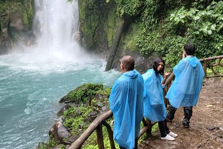 Rio Celeste Waterfall in Tenorio Volcano National Park Tour