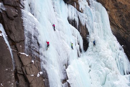 Private Ice Climbing Experience Near Almaty with Pickup