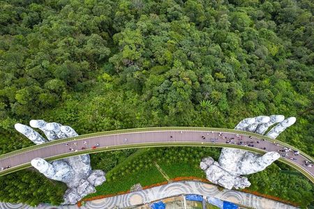 Ba Na Hill & Golden Brigde & Marble Mountain Private Tour