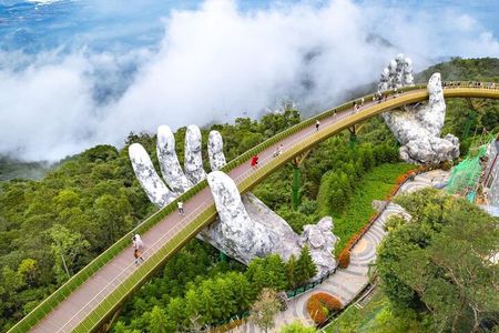 Chan May Port to Golden Bridge by Private cars