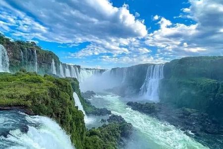 Dawn at Iguassu Falls Brazil Side
