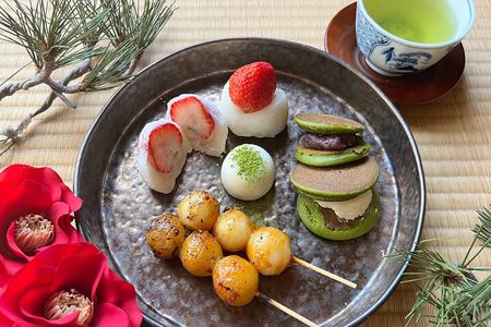 Mochi Matcha Gluten Free Japanese Sweets Class near Shibuya area