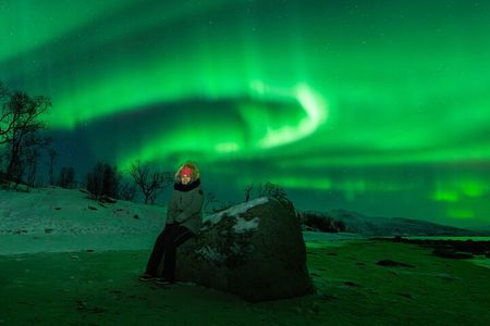 Tromsø Northern Lights with Campfire and Professional Photos