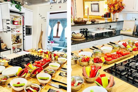 Miss Anna Santorini Cooking Class