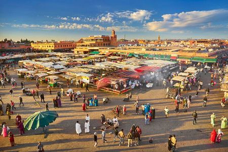 Private Marrakech Day Trip from Casablanca with Free Camel Ride