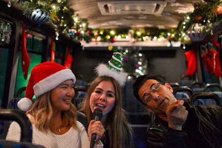 Vancouver Double-Decker Holiday Lights and Karaoke Tour