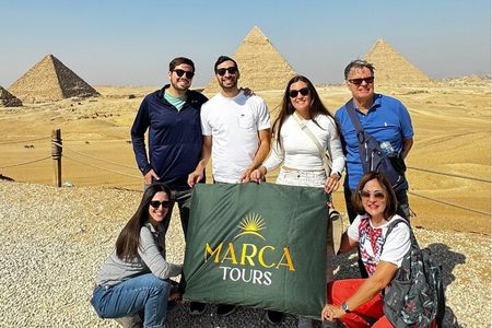 Full Day Tour Pyramids of Giza, Sakkara and Memphis From Cairo