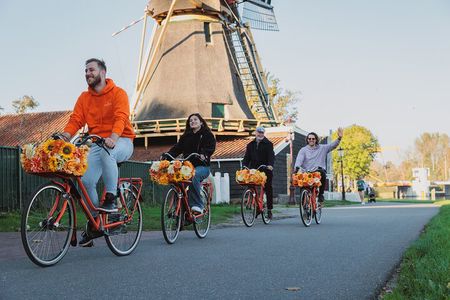 Amsterdam Cheese, Windmill & Countryside Bike Tour /E-bike Option