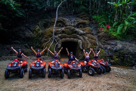 Ubud ATV Quad Bike with Gorilla Cave and Rice Terrace