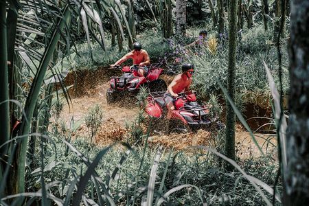 Ubud ATV Quad Bike with Gorilla Cave and Rice Terrace