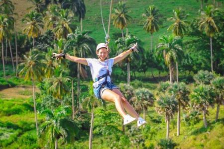 Extreme Zip line Aventure in Punta Cana