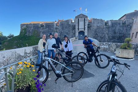 A beautiful escape on an electric bike 