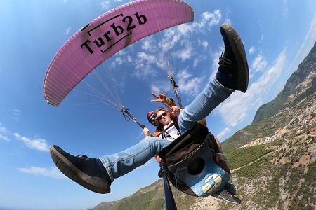 Alanya Paragliding and Transfer wıth Cleopatra Beach