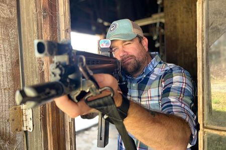 Walking Dead Walking Tour on Private Filming Backlot