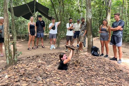 HCM CuChi Tunnels,Tapioca,Traps-Mekong Delta,Coconut Village-1Day