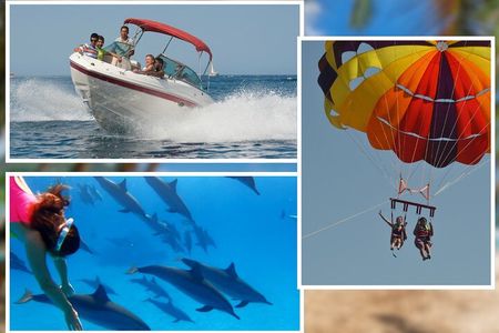 Private Speedboat To Dolphin House With Parasailing - Hurghada