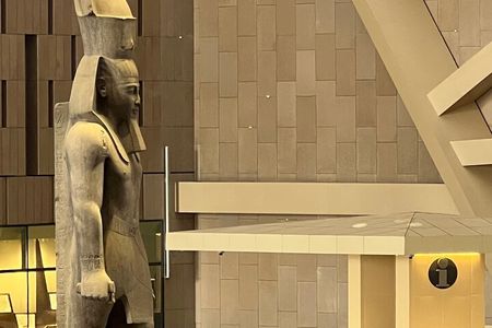 Grand Egyptian Museum the GEM tour and Giza Pyramids 