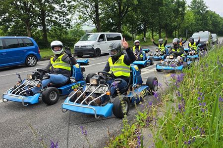 Überland Kart tour in the Hamburg area