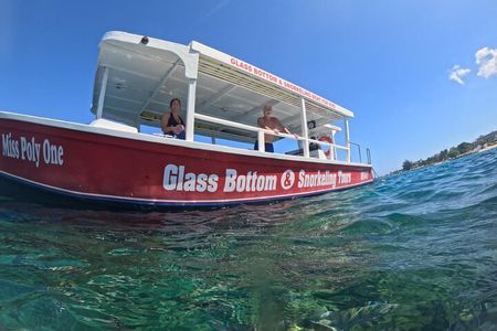 Glass Bottom Boat and Snorkeling Experience in Montego Bay