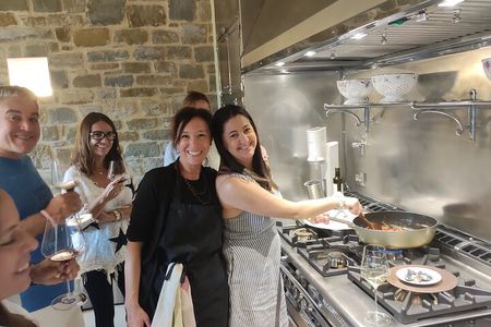 Private Tuscan Cooking Class with Handmade Pasta at Your Villa