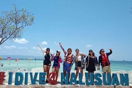 Cebu Private Tour 3 Islands Hopping Gilutungan Caohagan Nalusuan