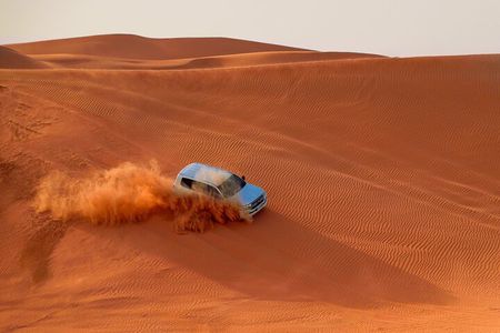 Doha Desert Safari: Dunebashing, Camel, Sandboarding & Inland Sea