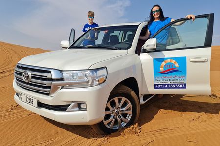 Early Morning Desert Safari With Camel Trekking Experience