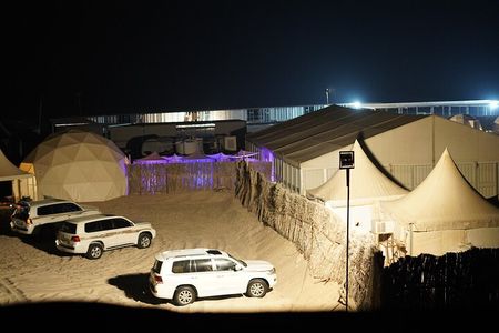 Overnight Desert Safari Dune bashing dinner and Breakfast