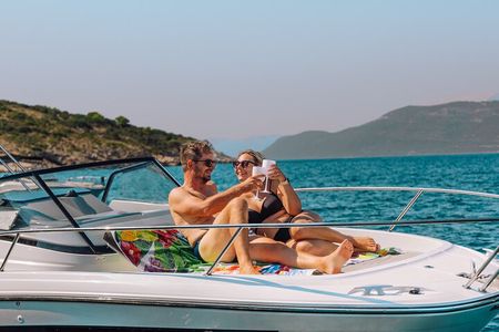 Private Elaphiti Islands Boat Tour on Cap Camarat 7.5