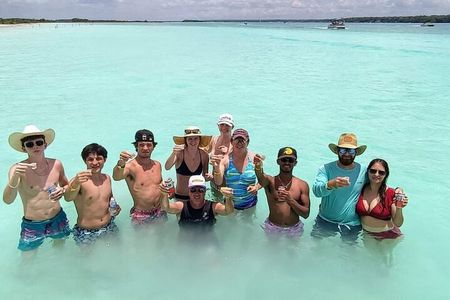 Chacchoben Mayan Ruins and Bacalar Lagoon Boat Combo Tour