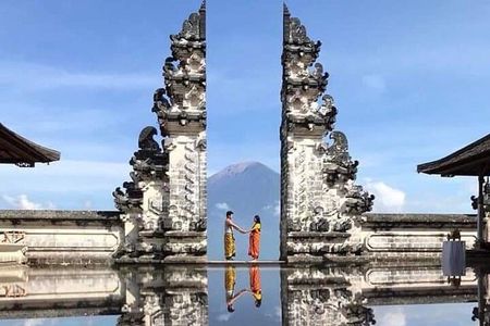 Bali Lempuyang Temple, Waterfall with Rice Terrace Tour