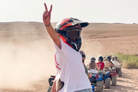 Marrakech: Quad & Camel Ride with Sunset, Dinner & Show