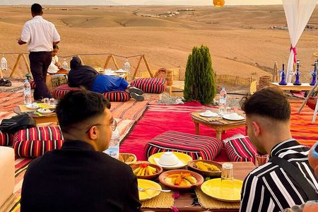 Agafay Desert Sunset Dinner Show – From Marrakech
