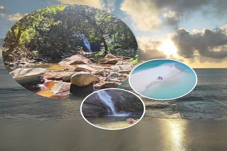 ''Coral Coast Adventure: Biausevu Waterfall & Natadola Beach !''