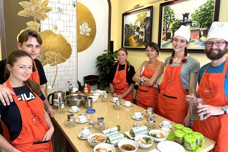 Hanoi Maya Kitchen: Traditional Cooking Class & Market Tour