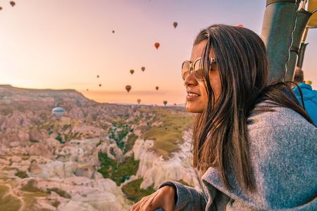 Cappadocia Red Tour and Sunrise Balloon Tour