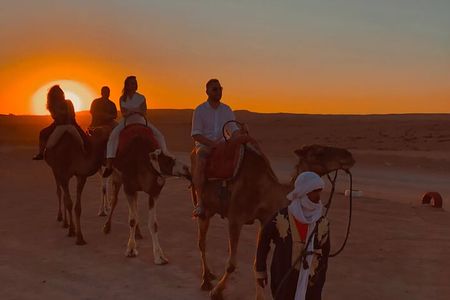 Marrakech Camel Ride and Traditional Dinner in Agafay Desert