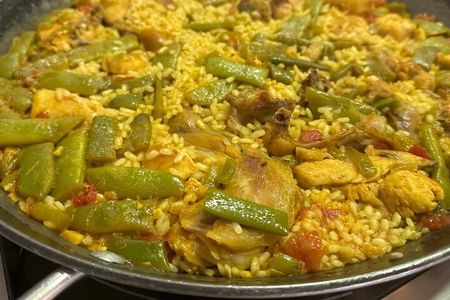 Traditional Paella & Tortilla & Sangria